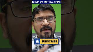 ANTIDEPRESSANTS  SSRIs Vs Mirtazapine antidepressant depression depressiontreatment shorts [upl. by Horacio276]