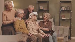 VR for Seniors The missing piece in retirement living and overall health and happiness [upl. by Aissirac]