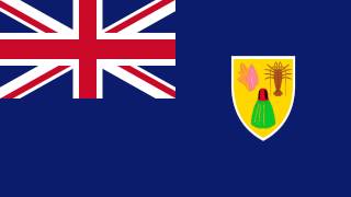 Bandera e Himno de Islas Turcas y Caicos Reino Unido  Flag of Torks And Caicos Islands UK [upl. by Aniryt]