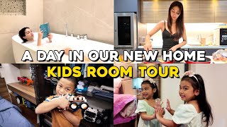 A DAY IN OUR NEW HOME  KIDS ROOM TOUR  ZEINAB HARAKE [upl. by Ahsiekrats]