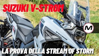 Suzuki VStrom 1050 PROVA SU STRADA [upl. by Ihsoyim]