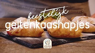 Feestelijk Geitenkaashapjes  Lekkere Bladerdeeghapjes [upl. by Arbba723]