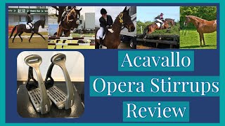 ACAVALLO STIRRUPS REVIEW  Equestrian [upl. by Ladnek625]