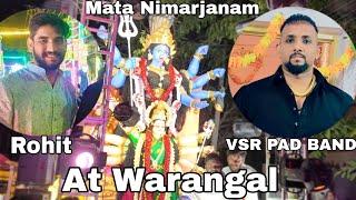 VSR PAD BAND At Warangal 2023 mata nimarjanam [upl. by Doane]