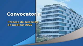 Convocatoria Proceso de selección de médicos IGSS [upl. by Yelha910]