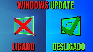 COMO DESATIVAR O WINDOWS UPDATE PERMANENTEMENTE [upl. by Etnahsal383]