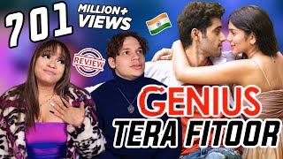 Waleska amp Efra react to GENIUS  Tera Fitoor by Arijit Singh for the first time [upl. by Walford]