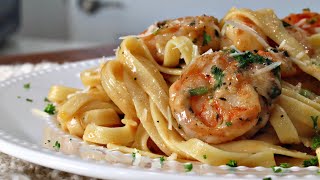 20 Minute Cajun Shrimp Scampi Recipe  Better than Red Lobster [upl. by Keithley]