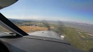 A Short Field Landing at Palo Alto in the Piper M600 with Dick Rochfort [upl. by Hike440]