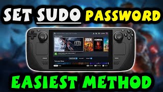 Steam Deck How to Establish a Sudo Password Easiest Method [upl. by Cornew36]