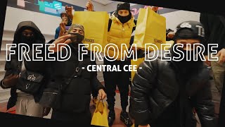 Central Cee  Freed From Desire REMIX Music Video prod by Kosfinger [upl. by Nosnevets966]