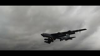 B52 Landing RAF Fairford [upl. by Letnuhs456]