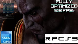 RPCS3 TESTED IN ACER NITRO 5 v2022 i5 12500H 12 cores16 thread RTX 3050 Laptop 100FPS cutscene [upl. by Eiahpets]