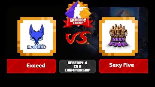 BeReddy 4  CS 2 Championship  Exceed vs Sexy Five  Div 2  Group A  Bo3 [upl. by Atikahs]