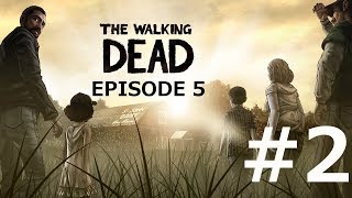 The Walking Dead Game Season 1 Episode 5 PlaythroughWalkthrough part 2 No Commentary [upl. by Adnema]