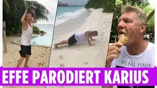 Stefan Effenberg parodiert KariusVideo [upl. by Oileduab]