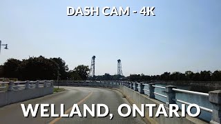 Welland Ontario in 4K Explore Scenic Streets amp Waterway Wonders [upl. by Obellia7]