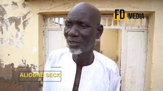 Inondations à Touba Aliou Seck na plus accès à sa maison à cause des eaux de pluie [upl. by Inava]