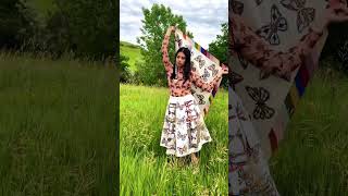 nativeamerican indigenous jingledress sioux cree culture dancing navajo powwow viral [upl. by Aiciruam537]