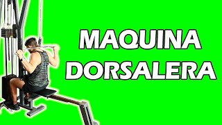 Maquina Dorsalera DOBLE GYM [upl. by Scevo985]