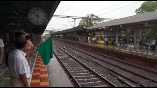 Indias fastest train  Talgo  passing near mumbai [upl. by Brod]