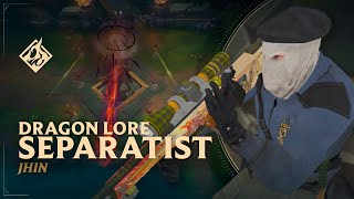 Dragon Lore Separatist Jhin 🔫 Counter Strike Edition 🔫 ​​​ RuneForge—LoL Custom Skins [upl. by Nauj35]