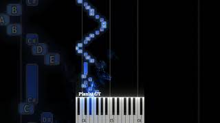 Learn Piano FAST with Glowing Note Trails learnpiano piano [upl. by Dilan]