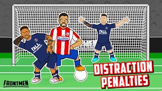 ⚽️DISTRACTION PENALTIES⚽️ Starring Mbappe Neymar Messi Ronaldo Penalty ShootOut Frontmen 31 [upl. by Wavell]