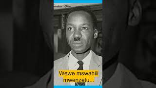 Mwl Nyerere  Wewe Mswahili mwenzetu [upl. by Lyrred]