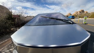 CYBERTRUCK How Does the Windshield Wipers work 4K [upl. by Paulsen]