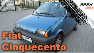 🚗 1992 Fiat Cinquecento 900  Review  Test Drive  4K [upl. by Stanislaus638]