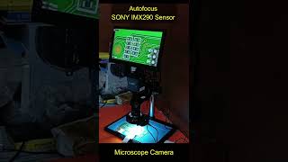 Eakins FHD 1080P Autofocus SONY IMX290 SENSOR HDMI Microscope Camera U disk storage ميكروسكوب سوني2 [upl. by Feirahs]