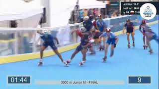 3K Relays Final Junior Men WSG2024 skatingrink speedskating iceskating iceskater skatingreels [upl. by Nnylkcaj274]