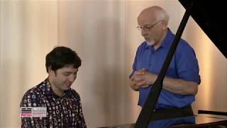 PIANO MASTERCLASS excerpt  BACH  FELDENKRAIS METHOD [upl. by Lrem]