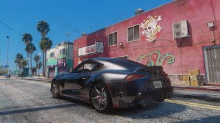 How to improve GTA 5 graphics using free ENB and NaturalVision Evolved Graphics Showcase [upl. by Bubalo]