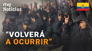 ECUADOR La BANDA CRIMINAL quotLOS LOBOSquot reivindica el ASESINATO de VILLAVICENCIO  RTVE [upl. by Ykcin]