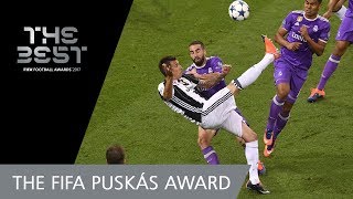 Mario MANDZUKIC GOAL  FIFA PUSKAS AWARD 2017 NOMINEE [upl. by Ille]