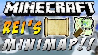 Minecraft 152  Como instalar Reis Minimap MOD  ESPAÑOL TUTORIAL [upl. by Atikkin]