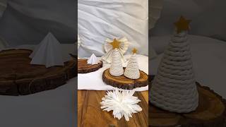 Schnell amp Einfach DIY Tannenbaum aus Klopapierrolle Weihnachtsdeko [upl. by Starling]