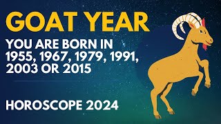 Goat year 2024 horoscope 2024horoscope horoscope goat chinesehoroscope freehoroscope [upl. by Aleahc]