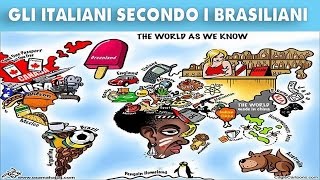 Cosa pensano i brasiliani di noi italiani [upl. by Ahtnammas]