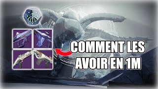 DESTINY 2 FARM TRÈS FACILEMENT ET RAPIDEMENT LES ENGRAMME ET LES ARMES DE LA SAISON DU VOEU [upl. by Hibben]