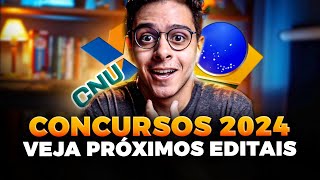 🔥 AGORA VAI MAIORES CONCURSOS PÚBLICOS DE 2024 [upl. by Eniamor]