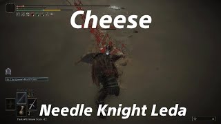 ELDEN RING Needle Knight Leda Cheese [upl. by Sissie964]