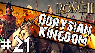 Total War Rome II  Odrysian Kingdom Campaign 21  Race To Tur [upl. by Ahsitram]