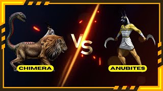 Chimera vs Anubites  Age of Mythology [upl. by Hutchins659]