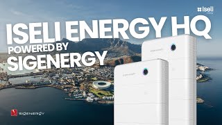 iseli energy HQ Cape Town  POWERED BY SIGENERGY [upl. by Garey]