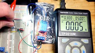 1W LED Nightlight using 555 Timer Relay and LDR circuit [upl. by Inalak879]