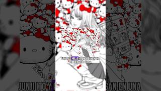 Junji Ito x Hello Kitty colaboración oficial junjiito hellokitty tomie anime manga [upl. by Naes944]