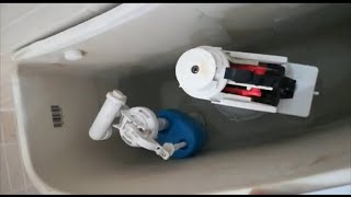 how to adjust a dual flush toilet [upl. by Katinka16]